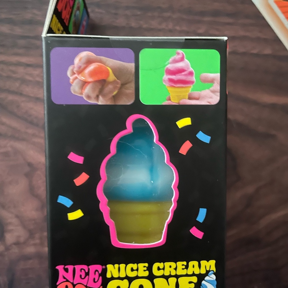 BRAND NEW SEALED!! Nee Doh Nice Ice Cream Cone Squishy Toy!!! - Picture 9 of 10